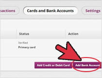 Bank account link with Skrill