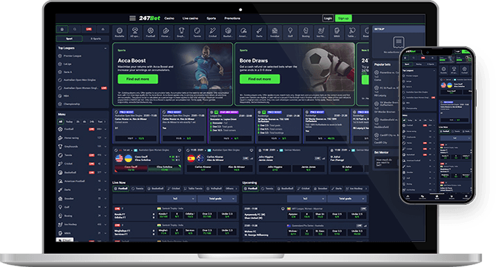 The 247bet online sportsbook.