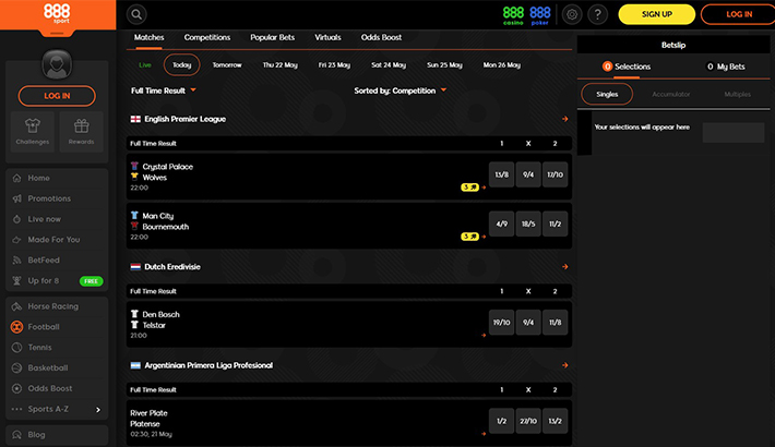 888sport sportsbook overview
