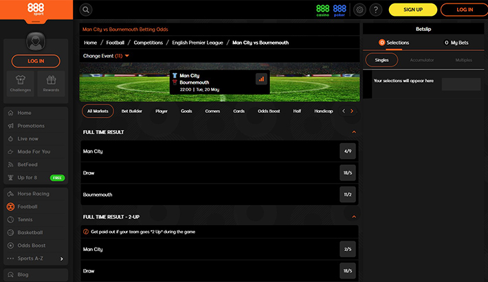 888sport betting promotions