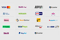 Selecting a payment method at BetTarget.