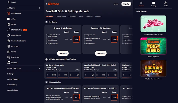Betano website image 3