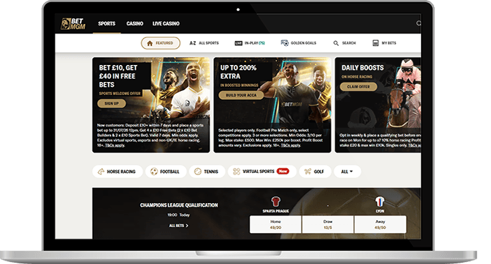 The BetMGM free bets offer.