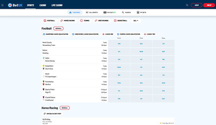 BetUK website image 1