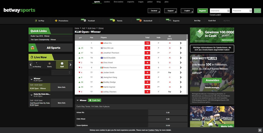 Best Golf Betting Sites Guide to Bonuses, Markets & More!