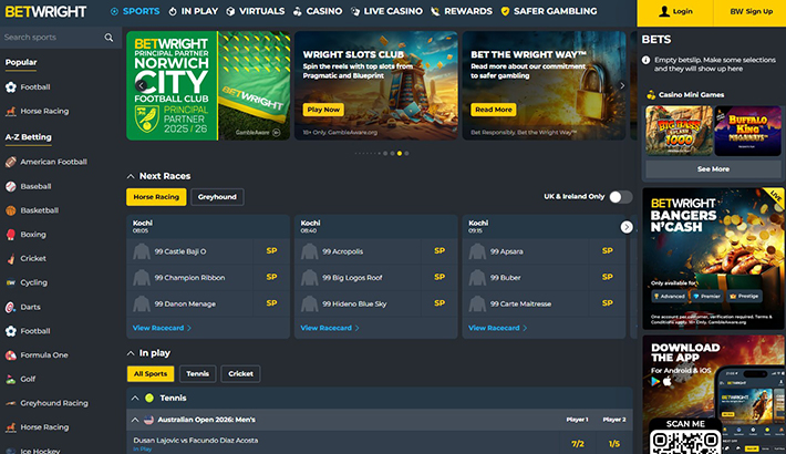 BetWright website image 3