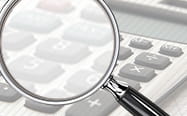 Calculator close-up