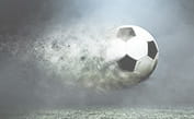 Football travelling at supersonic speed