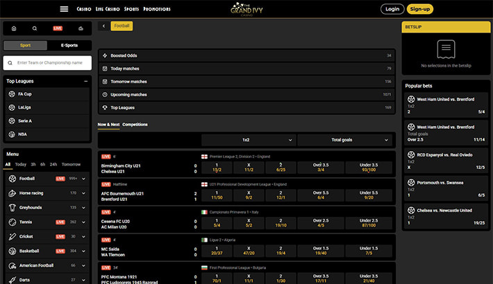 Grand Ivy Sports website image 3