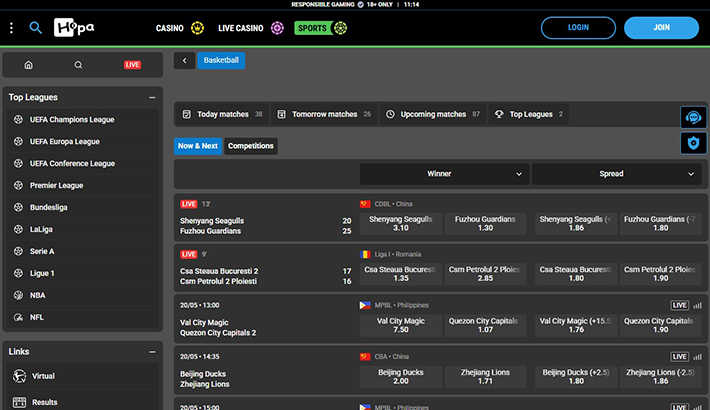 Hopa betslip