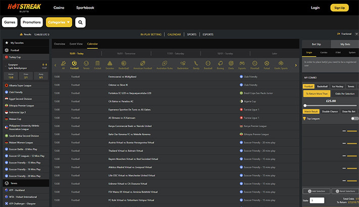 Hot Streak website image 3