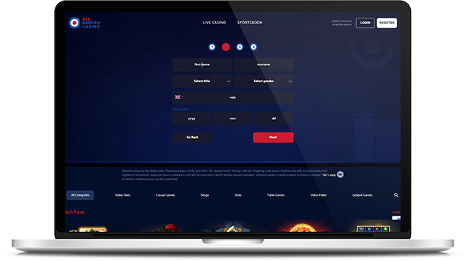 All British Sports payment page