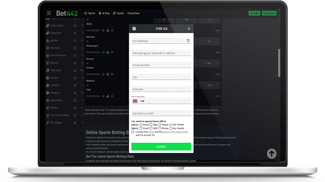 Make a qualifying deposit