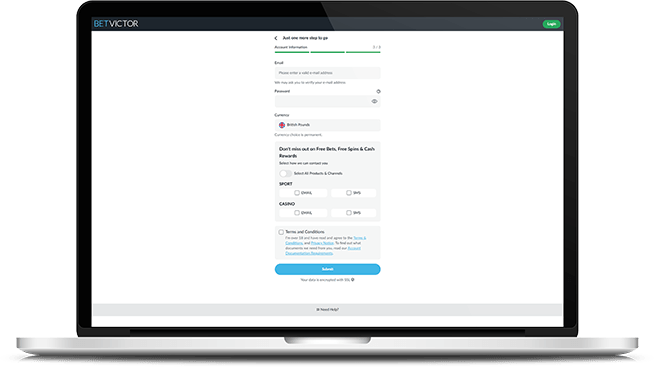 Betvictor will give you £30 worth of free bets