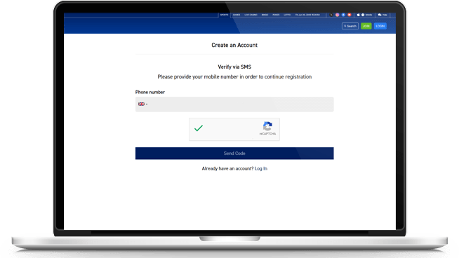 Verify your account.