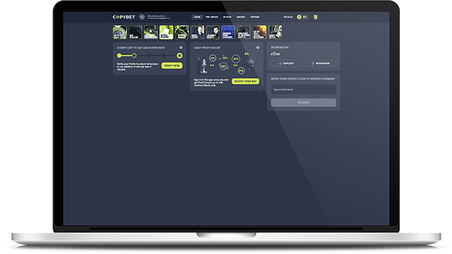 The CopyBet sports betting site
