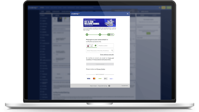 Verify your account