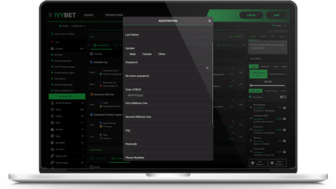 how to opt in to the IvyBet offer