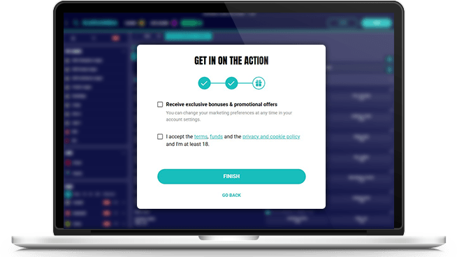 The free bet offer at Karamba being redeemed