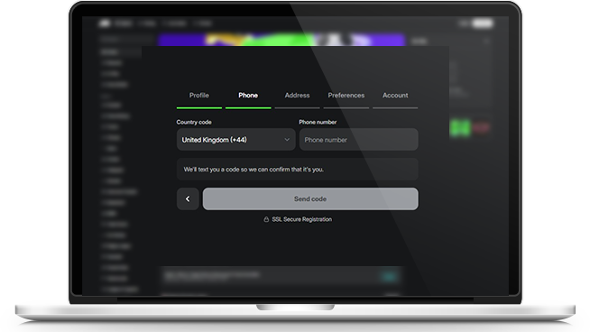 The Midnite registration process
