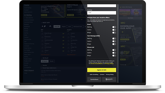 NRG deposit confirmation