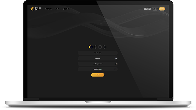 Register for an account