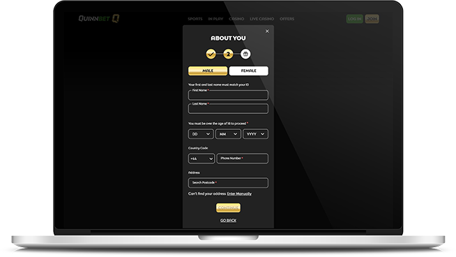Payment methods at QuinnBet