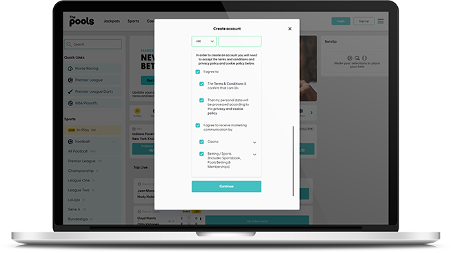 The Pools payment options
