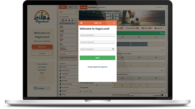 Register account