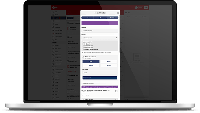 Activate your free bets offer