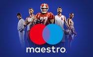 Sports people and Maestro logo