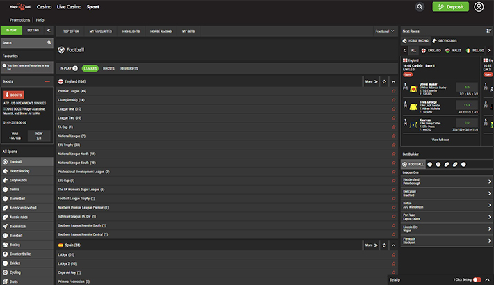 Magic Red website image 2