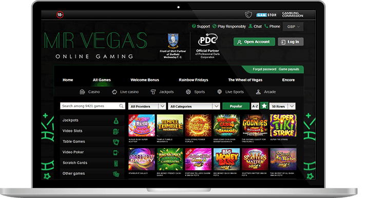 Mr Vegas online casino