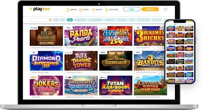The Playzee casino slots collection.