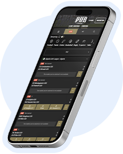 Pub Sports mobile site