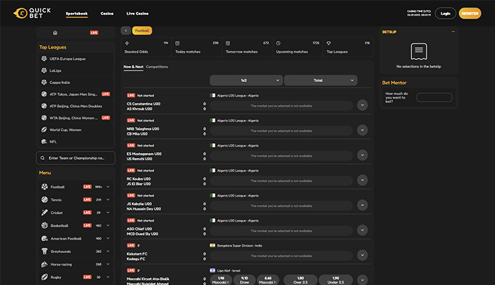 QuickBet website image 3