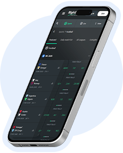 RightBet mobile site