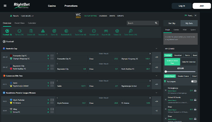 RightBet website image 3
