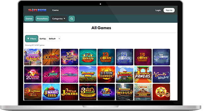 The SlotsRush online casino