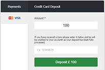 SportNation deposit options