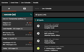 SportNation live calendar