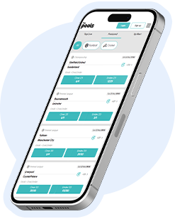The Pools= mobile site
