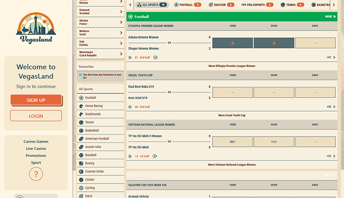 VegasLand website image 1