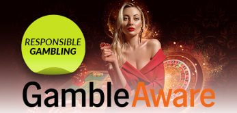 A responsible gambling image with the GambleAware logo depicting the topic of the article