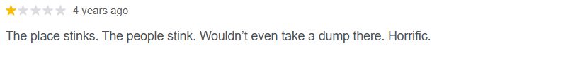 sixfields google review