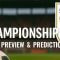Championship 2026/27 Preview: Odds, Predictions and Betting Tips
