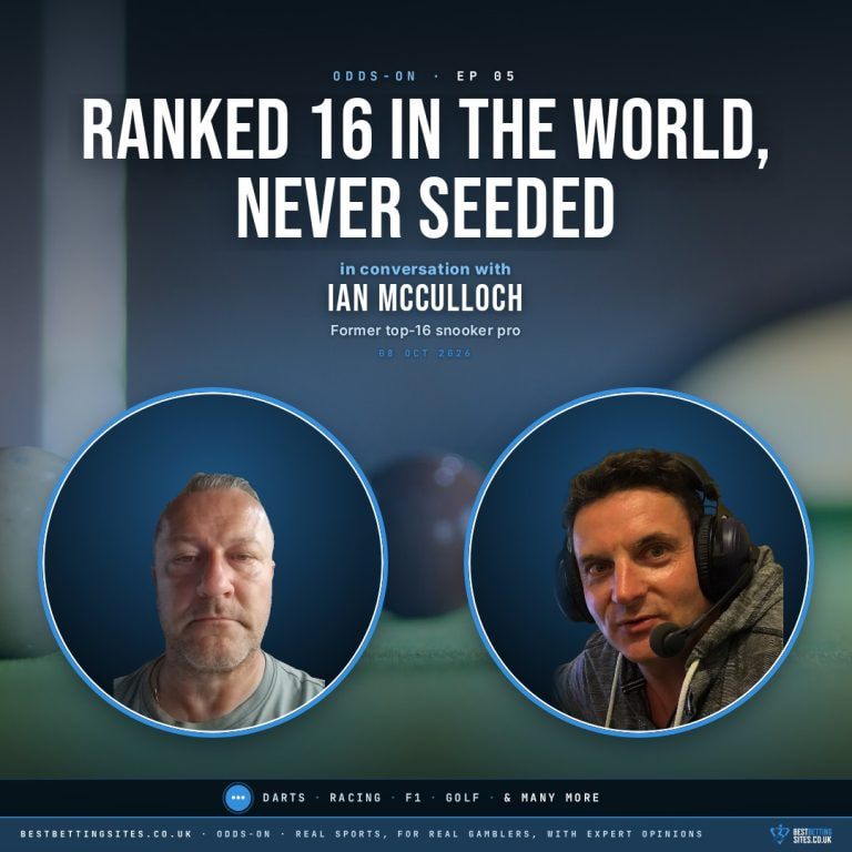 Odds-On Interviews with Roy Brindley, Episode 5 – Ian McCulloch, Former Top-16 Snooker Pro